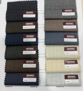 LightWeight Woven Viscose Polyester Slub <b>Fabric</b> 248GSM Solid Breathable Quick-Dry Wrinkle Resistant 57/58 Inch Width Boys Suit - Product Image 1