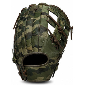 Gants de baseball personnalisés de haute qualité avec sangle en cuir souple et style sportif professionnel - Product Image 2