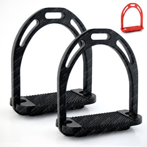 Barato al por mayor de aluminio silla de montar de seguridad estribos mejor doma saltar estribos en Color personalizable ligero ecuestre - Product Image 3