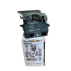 Schneider ZB4BVM1 pulsador for White LED Pilot Light 230-240V AC <b>Push</b> <b>Button</b> <b>Switch</b> - Product Image 1
