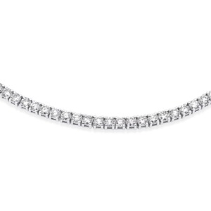 DVINS JEWELS Cadena de Tenis Chapada en Oro de 14K con Diamantes Cultivados en Laboratorio, Certificación IGI, Unisex, Estilo Hip Hop, Corte Brillante, Lujo - Product Image 1
