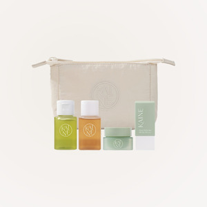 <b>skincare</b> <b>set</b> KAINE Korean K-Beauty 4-Piece <b>Travel</b> Kit Made in Korea Unisex skin care products de coreanos - Product Image 3