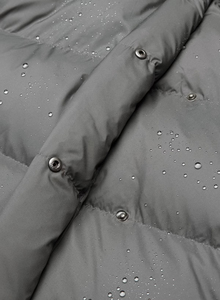 Manteau long en duvet pour homme, style classique international, doux, respirant, léger, à capuche, décontracté, confortable, streetwear - Product Image 6