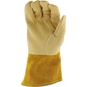 Gants de travail en cuir de qualité supérieure pour soudure TIG MIG, sécurité et confort ultimes, protection thermique pour les mains, gants de soudeur. - Product Image 4