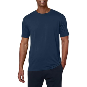 Organic Cotton Plain T <b>Shirt</b> Men 180gsm Premium Blank Summer Breathable Tee Wholesale Europe Stock Lot - Product Image 3