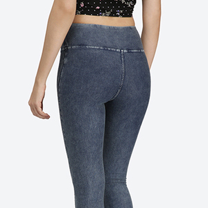 Leggings Deportivos de Cintura Alta con Efecto Push-Up para Mujer, Pantalones de Yoga Estampados para Entrenamiento y Fitness - Product Image 4