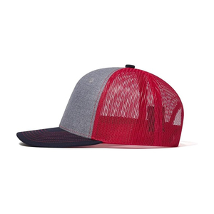 High Quality 6-Panel Baseball Cap Street Style Two Tone Color Breathable <b>Waterproof</b> Mesh Adjustable Unisex Outdoor Sports <b>Hat</b> - Product Image 5