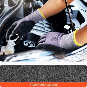 12 paia di guanti da lavoro multiuso per attrezzature protettive da giardinaggio e costruzione - Product Image 3