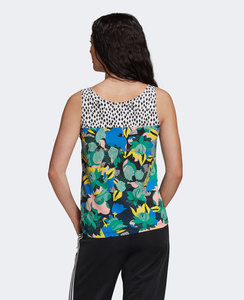 Débardeur professionnel personnalisé double couche respirant pour femme, blanc décontracté avec découpes et logo brodé, collection 2021 - Product Image 2