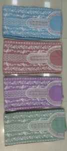 Elegante traje sin costuras de estrella Georgette con piedras Zarkan, trabajo de secuencia, Dupatta pesada y fondo interior y francés - Product Image 2