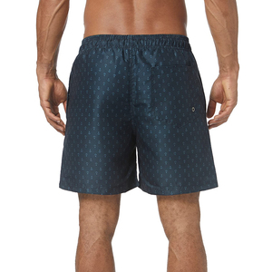 Short de bain pour homme à séchage rapide avec imprimé ancre marine, poches, taille élastique, style décontracté, longueur courte - Product Image 1