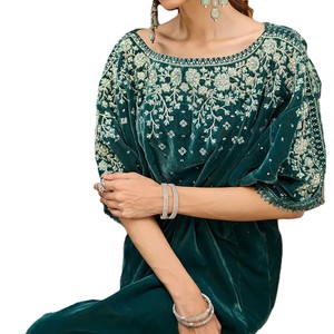 Vestido Kaftán al por Mayor, Ropa Larga y Holgada, Proveedor de Ropa, Fabricante, Fábrica de Producción de Prendas Personalizadas, Kaftán - Product Image 2
