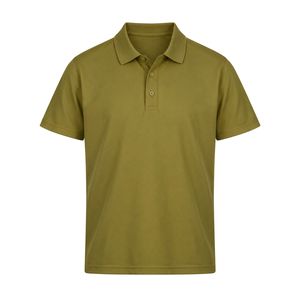 Wholesale short sleeve polo 200 GSM Cotton Pique Rib Collar Polo <b>Shirt</b> for Clothing Retailers - Product Image 5