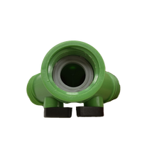 Connecteur rapide en plastique ABS à 2 voies pour l'irrigation des jardins, raccord en Y avec extrémité filetée, norme ANSI 3/4'', garantie de 2 ans