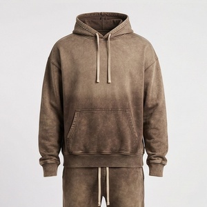 Men Acid Wash <b>Tracksuit</b> Sports Wear New Design Breathable Fully Customized Jogger Sweatsuit Premium Athletic Gym Apparel - Product Image 1