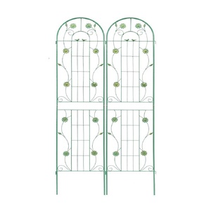 Nouveau treillis de jardin en fer forgé fait main, tendance, parfait pour les jardins de ferme et le support vertical des plantes, taille et forme personnalisables - Product Image 3