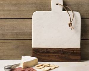 Tabla de cortar de madera con forma atractiva para regalos de boda, la mejor tabla de cortar ecológica con cuchillo, tabla de cortar queso de madera. - Product Image 3
