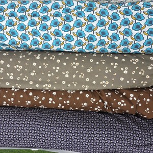 ผ้าฝ้ายทอจากเกาหลี ผ้าพิมพ์ลายดอกฝ้าย ผ้าฝ้ายพิมพ์ลาย ผ้าฝ้ายลายดอกไม้ ผ้าฝ้ายพิมพ์ลายดีไซน์ - Product Image 3