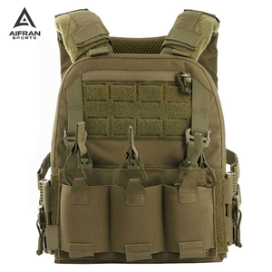 Aiffran Gilet de poitrine d'extérieur durable, multi-poches, réglable et léger pour le rangement d'équipement - Product Image 4