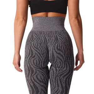 New Fashionable High Quality Women Yoga Leggings Comfortable Custom Logo/colors Top Trending Women Leggings With Light Weight - Product Image 4