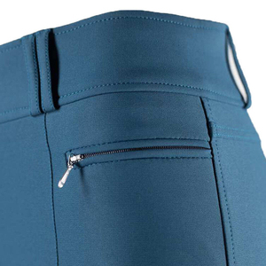 Pantalon d'équitation pour femmes, respirant, léger, extensible dans quatre directions, coupe ajustée, fermeture à cordon, logo brodé - Product Image 6