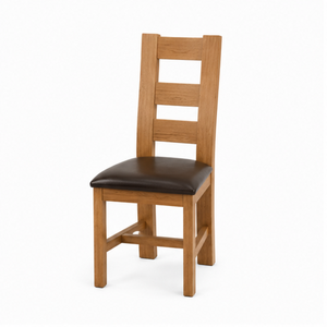 Ensemble de salle à manger ARTERRA en teck artisanal de luxe, table rectangulaire moderne, chaises à dossier haut pour villa, maison, appartement - Product Image 3