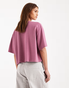 T-shirt pour femme, coupe ajustée, design personnalisé, coton/polyester, manches courtes, longueur normale, streetwear, appliques - Product Image 1