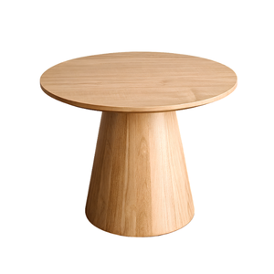 Table basse moderne en teck avec étagère inférieure pour salons - Rachel & Natalie - Product Image 2