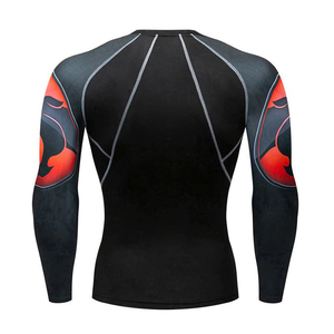 MMA Training Jiu Jitsu Rash Guard Customized Rash Guard Top Boxing Grappling Rash Guard Fitness <b>Men</b> <b>Compression</b> <b>Shirt</b> - Product Image 3