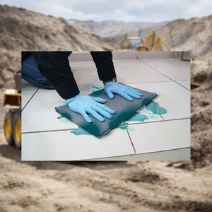 แผ่นดูดซับสารเคมีอเนกประสงค์ 200 แผ่น สำหรับควบคุมการรั่วไหลของน้ำมัน สารเคมี และน้ำ ในโรงงาน โรงซ่อม ห้องปฏิบัติการ และพื้นที่บำรุงรักษา - Product Image 4