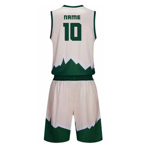 Ensemble de tenue de basket-ball en tissu doux au toucher, uniforme de basket-ball de qualité supérieure, coutures durables, vêtements d'équipe - Product Image 3