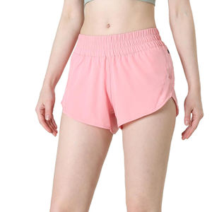 Shorts Deportivos de Cintura Alta para Mujer, Transpirables, Sin Costuras, Ajustados, Elásticos, para Gimnasio, al por Mayor - Product Image 2