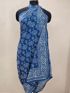 Women's Custom Designed Lightweight Quick-Dry Beachwear <b>Sarong</b> Digital Print Mandela Animal Patterns 100% Cotton Size 60LX42W - Product Image 4
