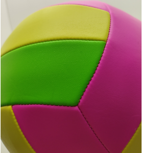 Logo personnalisé N° 5 ballons de volley-ball de haute qualité en cuir PU, pour intérieur et plage - Product Image 2