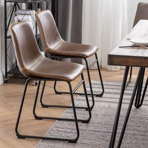 Aryven industriale Set da pranzo marrone antico 7 pezzi per la casa moderna - Product Image 5