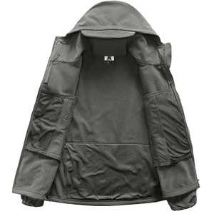 Chaqueta de Trekking para Hombre, Transpirable y de Secado Rápido, con Malla Softshell, para Deportes de Otoño, Campamentos y Senderismo - Product Image 5