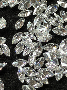 Diamants scintillants de laboratoire, taille marquise, qualité excellente, couleur D, couleur fantaisie, certifiés IGI, clarté VS VVS, petits diamants remplis - Product Image 5