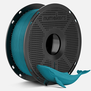 <b>PLA</b>+ Water Blue 1.75mm 1kg 3D Printing Filament ±0.03mm High Speed Cutting Numakers - Product Image 1