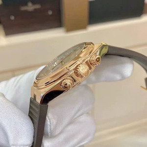 Exquisitely Designed Luxurious Rose Gold Bezel Casual Business Commuting Date <b>Chronograph</b> <b>Automatic</b> Mechanical Men's Watch - Product Image 4