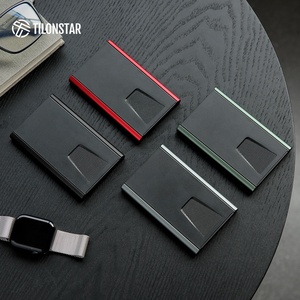 TILONSTAR TVC900 Minimalist Pop up Card <b>Wallet</b> Business Card Case Ultra-Thin Anti-RFID Aluminum Credit Card <b>Holder</b> - Product Image 6