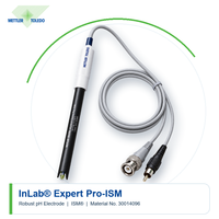 Électrode pH METTLER TOLEDO InLab Expert Pro-ISM avec capteur de température ISM et tige en PEEK pour les tests d'eau en laboratoire