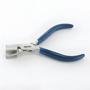 High Quality V Shape Bending Plier 90 Degree Size 140mm Without Spring & PVC Handles Joint Box Jewelry Making DIY <b>Crafting</b> - Product Image 1