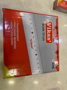 Excellent Export Quality Straight 30cm Plastic Vikas <b>Metric</b> <b>Ruler</b> Durable Lightweight Student School Office Measuring Kids EX - Product Image 3