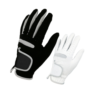 Guantes de Golf de Microfibra de Primera Calidad, Transpirables, Unisex, Deportivos, Negros y Grises, de Secado Rápido - Product Image 2