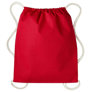 Sac à dos en toile de coton ORIA PATEL ENTERPRISES avec cordon de serrage, durable, imperméable, sac fourre-tout, sac à dos de sport unisexe, grand format (>50cm), pour hommes et femmes - Product Image 4
