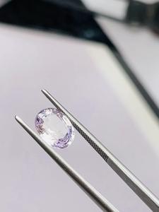 Saphir violet naturel certifié IGI, taille ovale mixte, non chauffé, non traité, 2,22 carats, pierre précieuse de collection premium, lustre superbe - Product Image 1