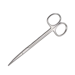 Ciseaux chirurgicaux en acier inoxydable à pointe droite et arrondie, manuels, certifiés CE, instrument de chirurgie générale de classe I - Product Image 3