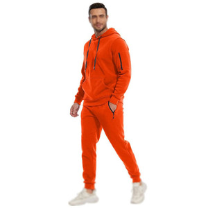 Survêtement unisexe avec cordon de serrage, sportif d'hiver, uni, 100% coton, doublure polaire respirante, boucle pour serviette, léger et confortable - Product Image 4