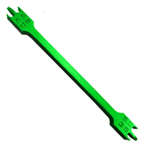 Juego de Instrumentos Dentales y Quirúrgicos: Medidor de Altura de Brackets de Ortodoncia con Recubrimiento de Color Verde, Fabricado en Acero Alemán - Product Image 3
