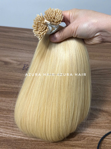 Extensiones de Cabello Humano Remy Vietnamita 100% al por Mayor, Doble Trama, Liso, con Queratina, Puntas en I Pre-Adheridas - Product Image 2